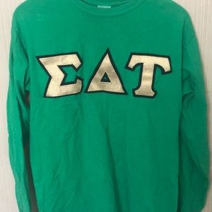 Green long sleeve SDT SHIRT